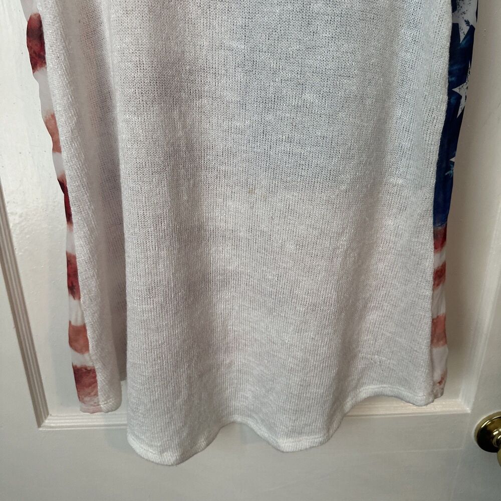 Venus American Flag Tank Womens Medium 4th Of July USA - Picture 8 of 10